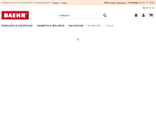 Tablet Screenshot of fusspflege.com